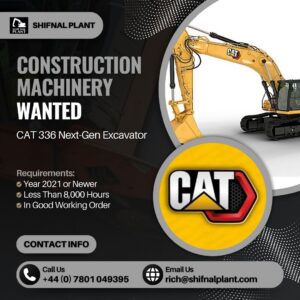 CAT 336 Next-Gen Excavator