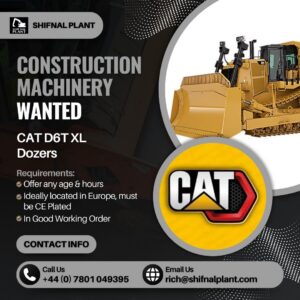 CAT D6T XL Dozers