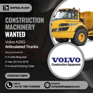 Volvo A25G Articulated Trucks