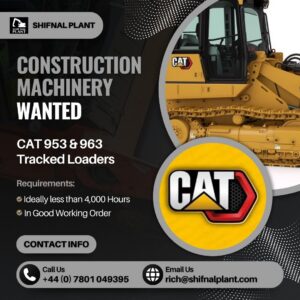 CAT 953 & 963 Tracked Loaders
